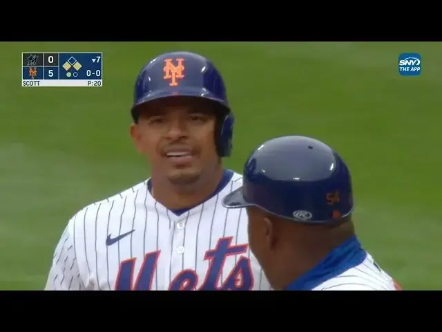 'Video thumbnail for Eduardo Escobar KNOCKS a RBI Forceout, Scoring Jeff McNeil! | New York Mets | 4/7/2023'