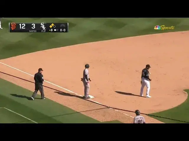 'Video thumbnail for Thairo Estrada SMACKS a RBI Double, Scoring Michael Conforto! | San Francisco Giants | 4/6/2023'