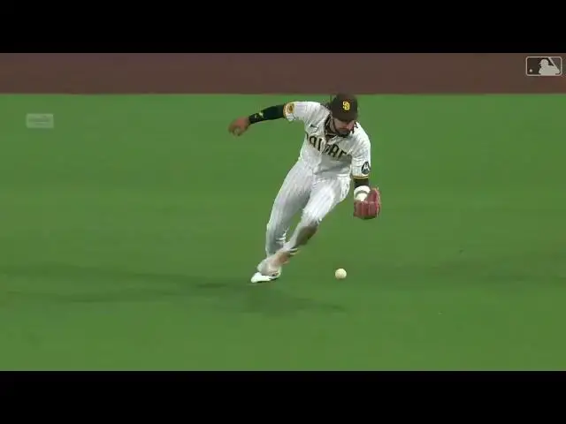 'Video thumbnail for Fernando Tatis Jr THROWS Runner Out At 3rd Base! | San Diego Padres | 5/16/2023'