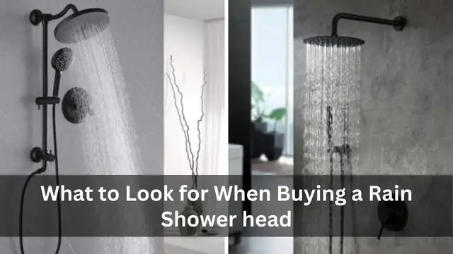 Video thumbnail for What to look for when buying a rain shower head