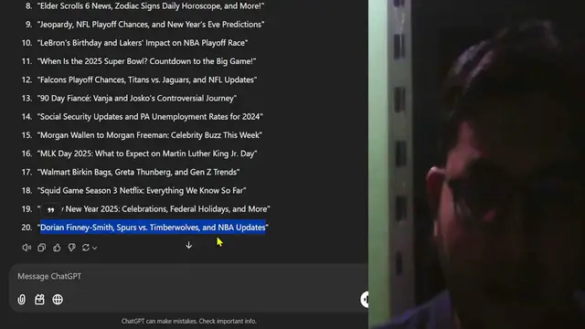 'Video thumbnail for Dorian Finney-Smith, Spurs vs. Timberwolves, and NBA Updates'
