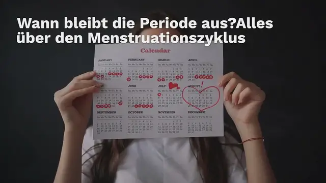 Video thumbnail for Wann bleibt die Periode aus? Alles über den Menstruationszyklus
