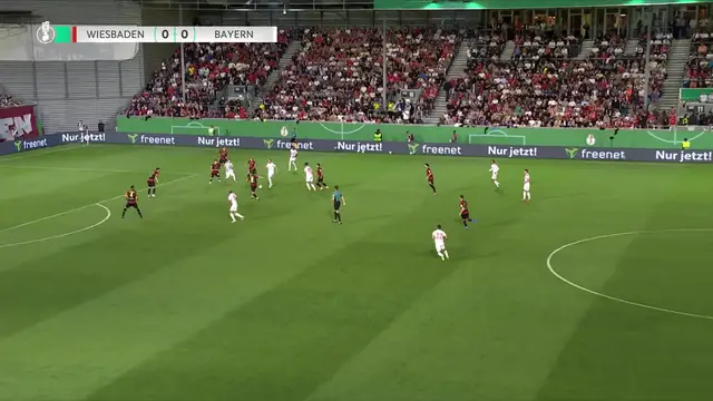 'Video thumbnail for 90'+4: Kane Shatters Wiesbaden’s Hopes! | Wehen Wiesbaden vs. FC Bayern 2-3 | Highlights | DFB-Pokal'