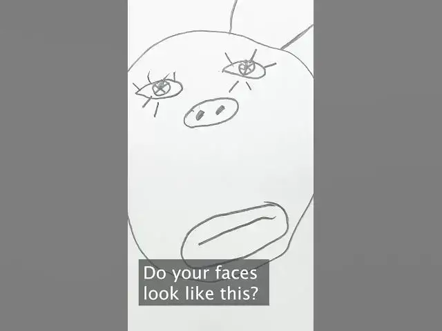 'Video thumbnail for How to quickly draw a face using basic guidelines and proportions #drawwithme #drawingteacher'