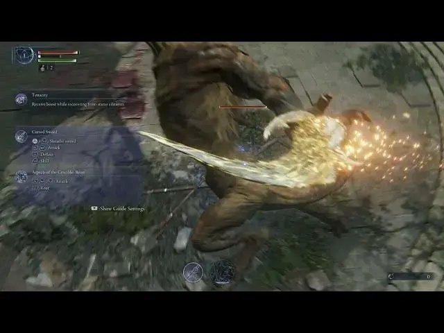 Video thumbnail for Elden Ring Nightreign - Executer Sparring: Tenacity, Cursed Sword & Aspects of The Crucible Beast