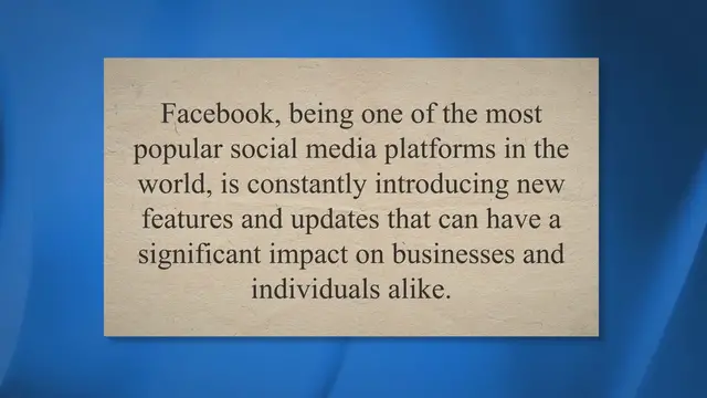 'Video thumbnail for 10 Must-Know Facebook Trends in 2023: Stay Ahead of the Game with Augmented Reality, Video Content, E-commerce, and More!'