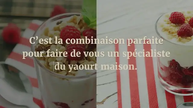 Video thumbnail for YAOURT MAISON : LA RECETTE LA PLUS SIMPLE !