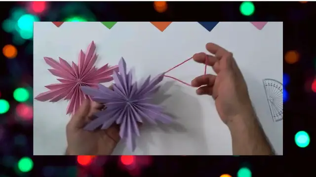 Video thumbnail for Paper Craft Snow Flaks Paper Art Best Use Of Paper