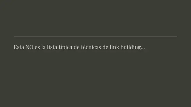 Video thumbnail for 7 Novedosas Maneras de Aumentar tu Link Building