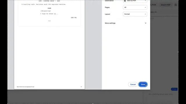Video thumbnail for export pdf