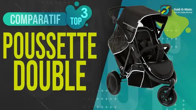 Video thumbnail for ⭐️ MEILLEURE POUSSETTE DOUBLE (2022) - Comparatif & Avis