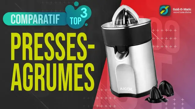 Video thumbnail for ⭐️ MEILLEUR PRESSE AGRUME (2022) - Comparatif & Guide d'achat