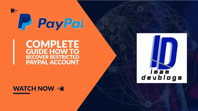 'Video thumbnail for Complete Guide How To Recover Restricted Paypal Account'