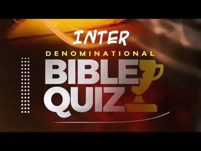 Video thumbnail for Sober's TV GH is live! inter denomination bible quiz @ kac