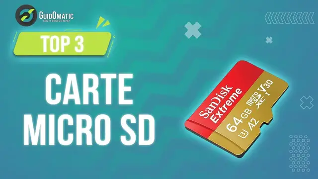Video thumbnail for ⭐️ TOP 3 : CARTE MICRO SD 2023