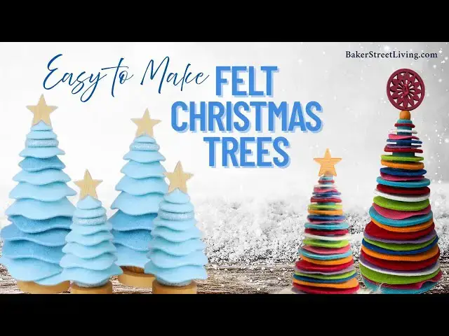 'Video thumbnail for How to Make a Felt Christmas Tree'