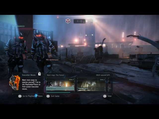 Video thumbnail for Killzone: Shadowfall - Team Deathmatch on The Wall Map: Vns12A (3) Cloak Killer, Mission Won