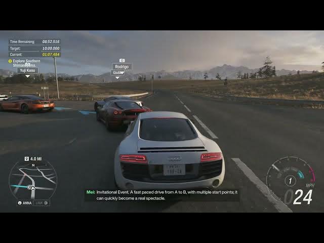 Video thumbnail for Forza Horizon 6 - Shimanoyama Day Trip: Follow Mei In Audi R8 Gameplay (Edo Period Tour)