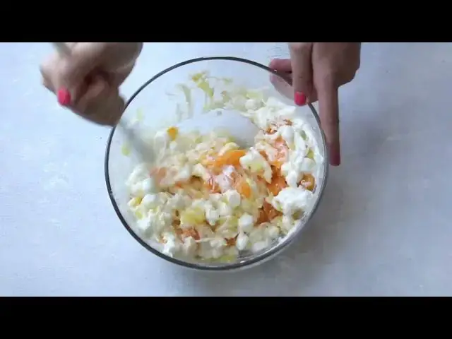 'Video thumbnail for How To Make 5 Cup Creamy Fruit Salad'