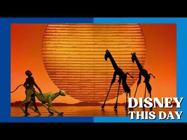 'Video thumbnail for The Lion King | DISNEY THIS DAY | October 19, 2000'