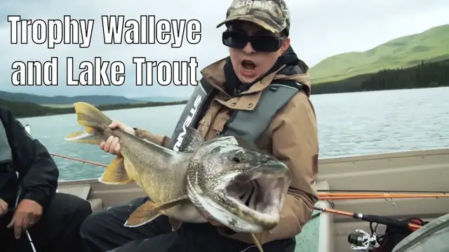'Video thumbnail for Trophy Walleye and Lake Trout in BC | Fish'n Canada'
