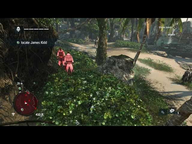Video thumbnail for Assassin's Creed IV: Black Flag - Nothing Is True: Locate James Kidd (#1) Avoid Assassins (Below)