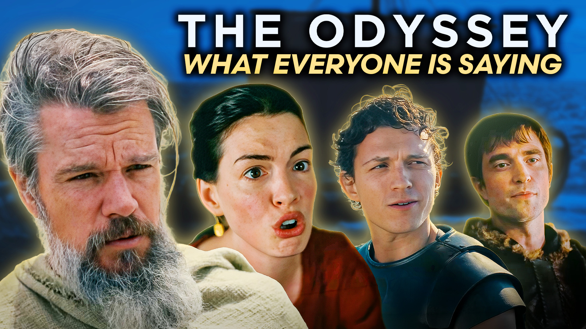 Video thumbnail for The Odyssey Trailer Has Everyone Saying The Same Thing