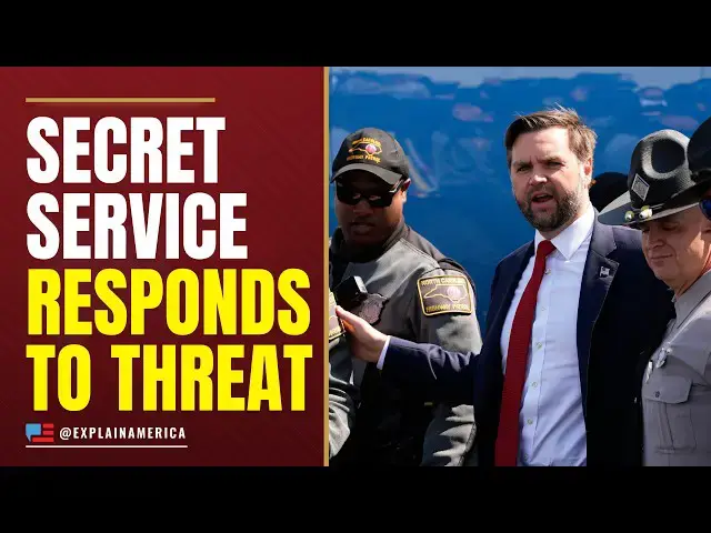 Video thumbnail for CODE RED: JD Vance Rushed To Safety - Top Democrat Questioned