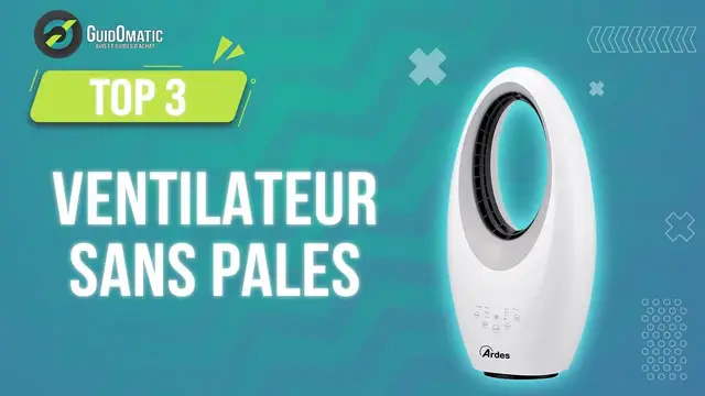 Video thumbnail for ⭐️ TOP 3 : VENTILATEUR SANS PALES 2023