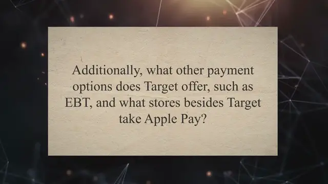 'Video thumbnail for Does Target Take Apple Pay in 2023? - Find Out Now!'