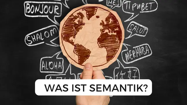 Video thumbnail for Was ist Semantik? Bedeutung von Sprache in Linguistik und Informatik