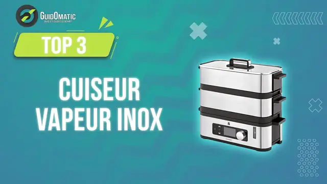 Video thumbnail for ⭐️ MEILLEUR CUISEUR VAPEUR INOX (2023) - Comparatif & Guide d'achat