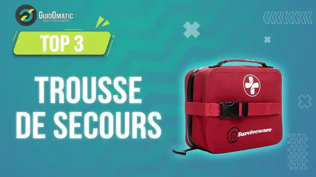 Video thumbnail for ⭐️ TOP 3 : TROUSSE DE SECOURS 2023
