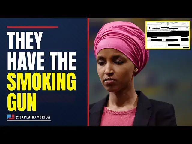 Video thumbnail for MARRIAGE CERTIFICATE FOUND! - Ilhan Omar’s Nightmare Gets Worse