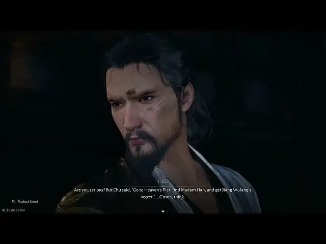 Video thumbnail for Where Winds Meet - Cleaning Up The Mess: Tell Han of Beard Guang's News: Eavesdrop Yi Dao Cutscene