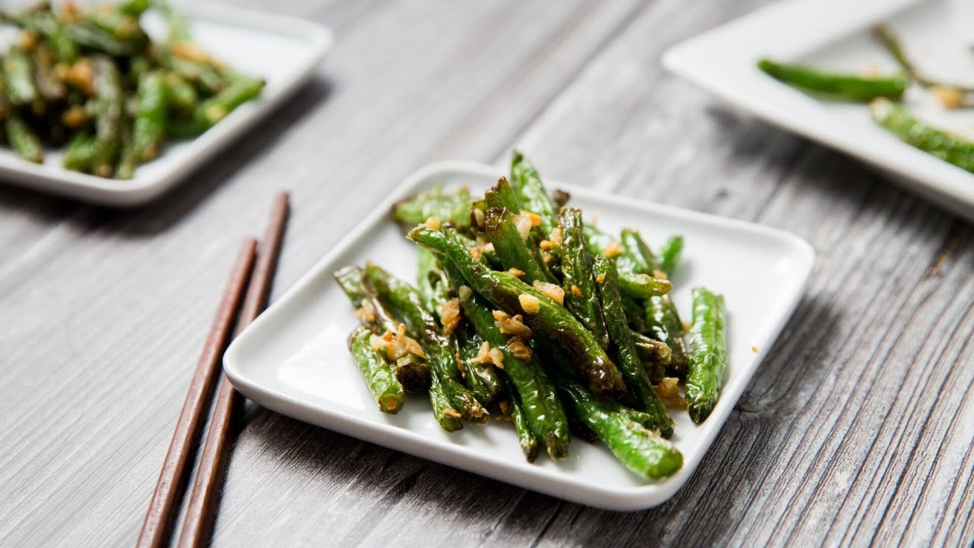 Video thumbnail for Copycat Din Tai Fung Green Beans Recipe