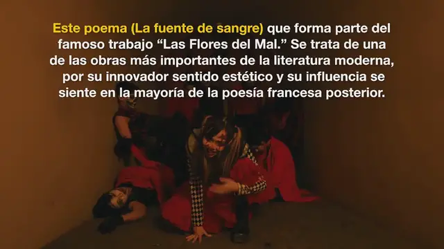 Video thumbnail for La fuente de sangre – Charles Baudelaire