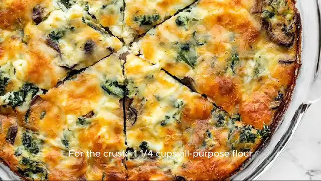 Video thumbnail for Quiche recipe