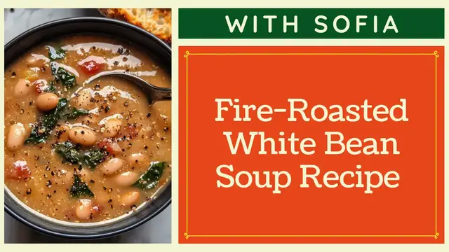 Video thumbnail for Fire-Roasted White Bean Soup | The Ultimate Smoky Soup Recipe