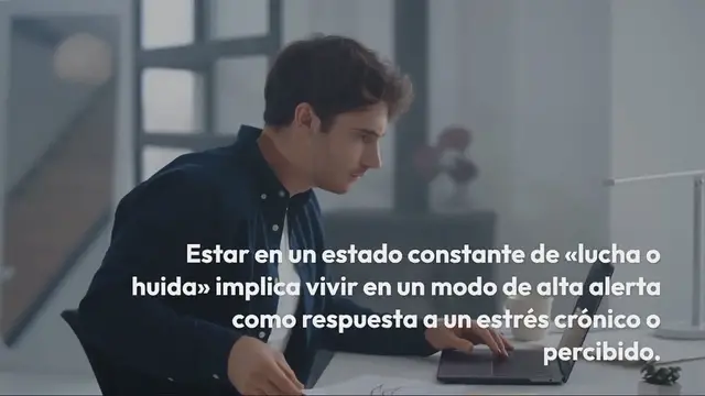 Video thumbnail for Qué significa estar en un estado de ‘lucha y huida’ todo el tiempo y 5 signos para reconocerlo
