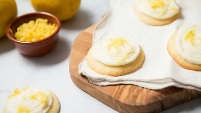 'Video thumbnail for These Frosted Lemonade Cookies Are Summer Picnic-Worthy'