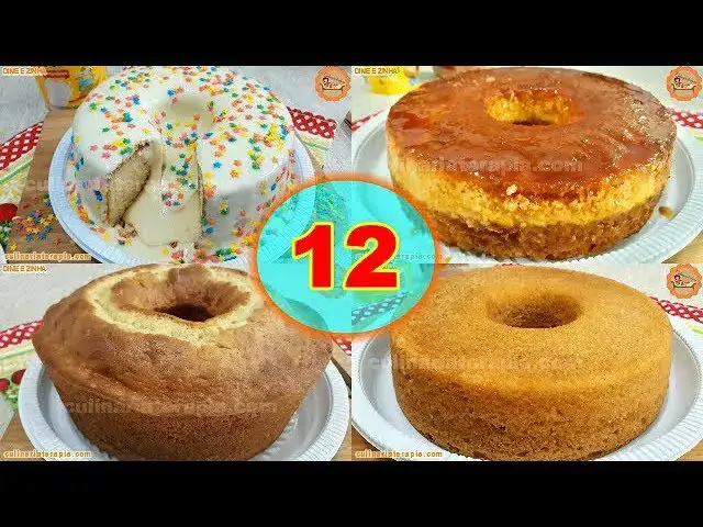 Video thumbnail for 4 BOLOS CASEIROS MAIS VENDIDOS NA CONFEITARIA - n° 12 - Culinária Terapia por Dyne e Zinha