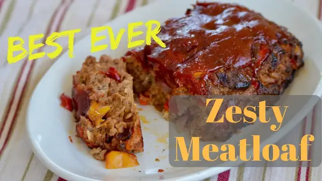 Video thumbnail for Best Ever Zesty Meatloaf