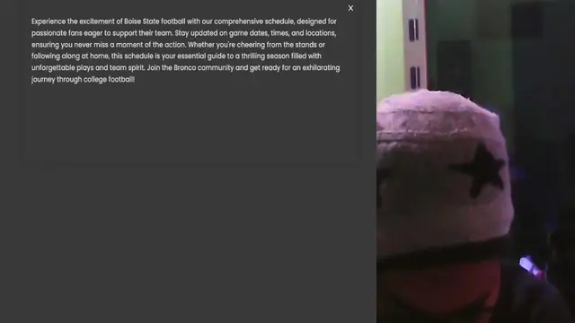 Video thumbnail for Experience the excitement of Boise State football with our comprehensive schedule, designed for passionate fans eager to support their team. Stay updated on game dates, times, and locations, ensuring you never miss a moment of the action.