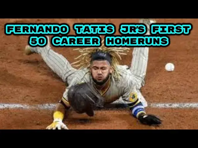 'Video thumbnail for Fernando Tatís Jr's First 50 Career Home Runs'