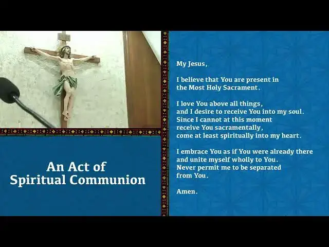 'Video thumbnail for Holy Mass from St Edward the Confessor in Tallulah 08-21-2024'