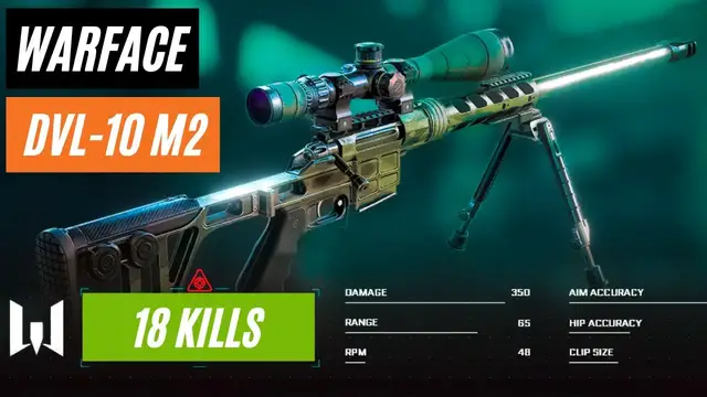 Video thumbnail for DVL-10 M2 Warface [18-KILLS] Best Warface Sniper in ( 2021 ) First impressions