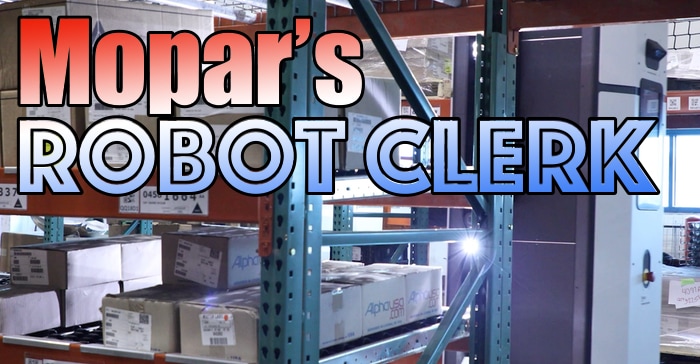 Video thumbnail for Mopar Robot (Warehouse) Clerk