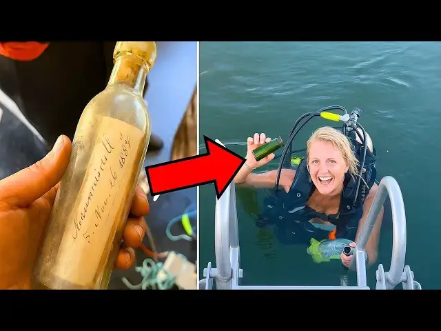 'Video thumbnail for Woman Finds 132-Year-Old Message in a Bottle, But Its Real Purpose Is Unbelievable.'