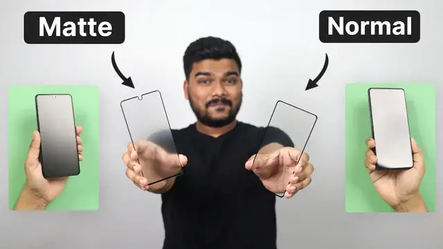Video thumbnail for Matte vs Normal Tempered Glass: Which is Best for Smartphone?